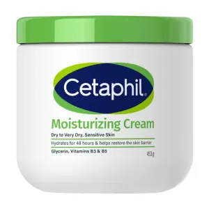 Cetaphil Unscented Moisturizing Cream For Face & Body 453g