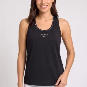 Women Sportswear Fit Sleeveless Running Tank Top, Black